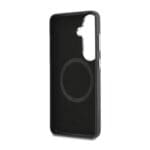 BMW Signature PU Leather Metal Logo Magnetic Black Samsung Galaxy S26 Tok