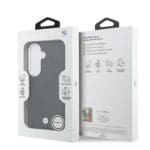 BMW Signature PU Leather Metal Logo Magnetic Black Samsung Galaxy S26 Tok