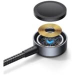 Cable Usams Huan Series SJ754 72W USB-C to USB-C + USB-C + wireless charger watch tarnish