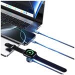 Cable Usams Huan Series SJ754 72W USB-C to USB-C + USB-C + wireless charger watch tarnish