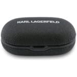 Earphone TWS Karl Lagerfeld Saffiano Logo ENC Black