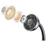 Earphones Bluetooth Usams Echo R02 Clip-on wireless Grey