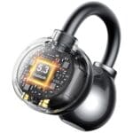 Earphones Bluetooth Usams Echo R02 Clip-on wireless Grey