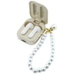 Earphones TWS Guess Pearl Strap Beige