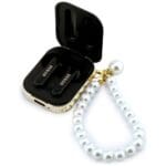 Earphones TWS Guess Pearl Strap Black