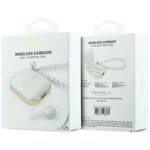 Earphones TWS Guess Pearl Strap White