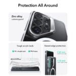 ESR Classic Hybrid Kickstand MagSafe Clear Samsung Galaxy S26 Ultra Tok