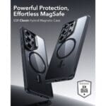 ESR Classic Hybrid MagSafe Clear/Black Samsung Galaxy S26 Ultra Tok