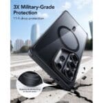 ESR Classic Hybrid MagSafe Clear/Black Samsung Galaxy S26 Ultra Tok