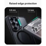 ESR Classic Hybrid MagSafe Frosted Black Samsung Galaxy S26 Ultra Tok