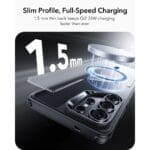 ESR Classic Hybrid MagSafe Frosted Black Samsung Galaxy S26 Ultra Tok