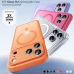 ESR Classic Hybrid MagSafe Frosted Orange iPhone 17 Pro Max Tok