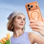 ESR Classic Hybrid MagSafe Frosted Orange iPhone 17 Pro Max Tok