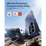 ESR Cyber Tough Kickstand MagSafe Black Samsung Galaxy S26 Ultra Tok