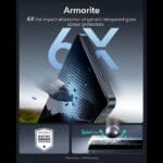 ESR Ultrafit Armorite Tempered Glass 2-Pack Clear Samsung Galaxy S26 Ultra