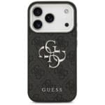Guess 4G Big 4G Classic Logo Black Silver iPhone 17 Pro Tok