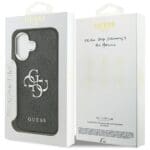 Guess 4G Big 4G Classic Logo Black Silver iPhone 17 Tok