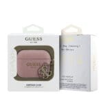 Guess 4G Charm Silicone Pink AirPods Pro Tok