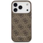 Guess 4G Classic Logo MagSafe Brown iPhone 17 Pro Tok