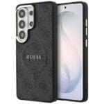 Guess 4G Embossed Ring MagSafe Black Samsung Galaxy S26 Ultra Tok