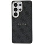 Guess 4G Embossed Ring MagSafe Black Samsung Galaxy S26 Ultra Tok