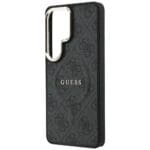 Guess 4G Embossed Ring MagSafe Black Samsung Galaxy S26 Ultra Tok
