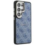 Guess 4G Embossed Ring MagSafe Blue Samsung Galaxy S26 Ultra Tok