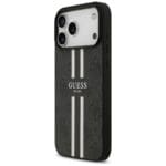 Guess 4G Printed Stripes MagSafe Black iPhone 17 Pro Max Tok
