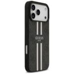 Guess 4G Printed Stripes MagSafe Black iPhone 17 Pro Max Tok