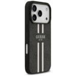 Guess 4G Printed Stripes MagSafe Black iPhone 17 Pro Tok
