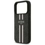 Guess 4G Printed Stripes MagSafe Black iPhone 17 Pro Tok