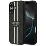 Guess 4G Printed Stripes MagSafe Black iPhone 17 Tok