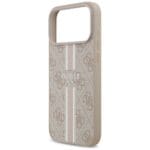 Guess 4G Printed Stripes MagSafe Pink iPhone 17 Pro Max Tok