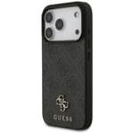 Guess 4G Small Classic Logo MagSafe Black iPhone 17 Pro Tok