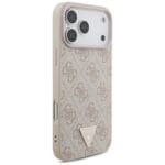 Guess 4G Strap Triangle Logo MagSafe Pink iPhone 17 Pro Max Tok