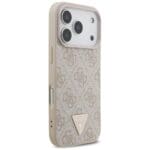 Guess 4G Strap Triangle Logo MagSafe Pink iPhone 17 Pro Tok