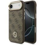 Guess 4G Strass Logo MagSafe Brown iPhone 17 Air Tok