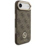Guess 4G Strass Logo MagSafe Brown iPhone 17 Air Tok