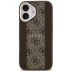 Guess 4G Stripe MagSafe Brown iPhone 17 Tok