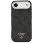 Guess 4G Triangle Logo MagSafe Black Silver iPhone 17 Air Tok