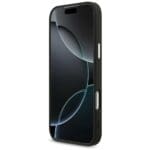 Guess 4G Triangle Logo MagSafe Black Silver iPhone 17 Pro Max Tok