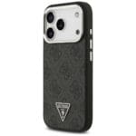 Guess 4G Triangle Logo MagSafe Black Silver iPhone 17 Pro Tok