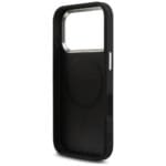 Guess 4G Triangle Logo MagSafe Black Silver iPhone 17 Pro Tok