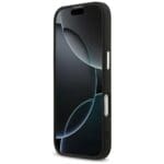 Guess 4G Triangle Logo MagSafe Black Silver iPhone 17 Tok