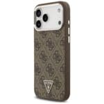 Guess 4G Triangle Logo MagSafe Brown iPhone 17 Pro Max Tok