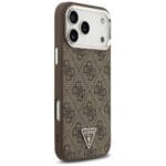 Guess 4G Triangle Logo MagSafe Brown iPhone 17 Pro Max Tok