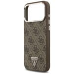 Guess 4G Triangle Logo MagSafe Brown iPhone 17 Pro Max Tok