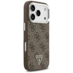 Guess 4G Triangle Logo MagSafe Brown iPhone 17 Pro Tok