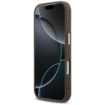 Guess 4G Triangle Logo MagSafe Brown iPhone 17 Pro Tok