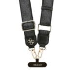 Guess Crossbody PU 4G Metal Logo Black